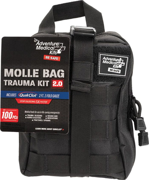 Adventure Medical - MOLLE Bag Trauma Kit 2.0 - Meridian EDC | Laserworks - Adventure Medical - MOLLE Bag Trauma Kit 2.0