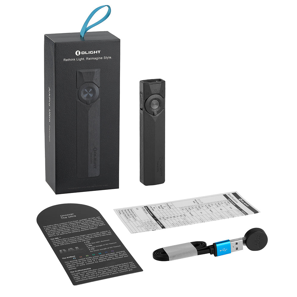Ark Pro Ultra – Flat Unibody EDC Flashlight with Multi-Light Sources - Meridian EDC | Laserworks - Ark Pro Ultra – Flat Unibody EDC Flashlight with Multi-Light Sources