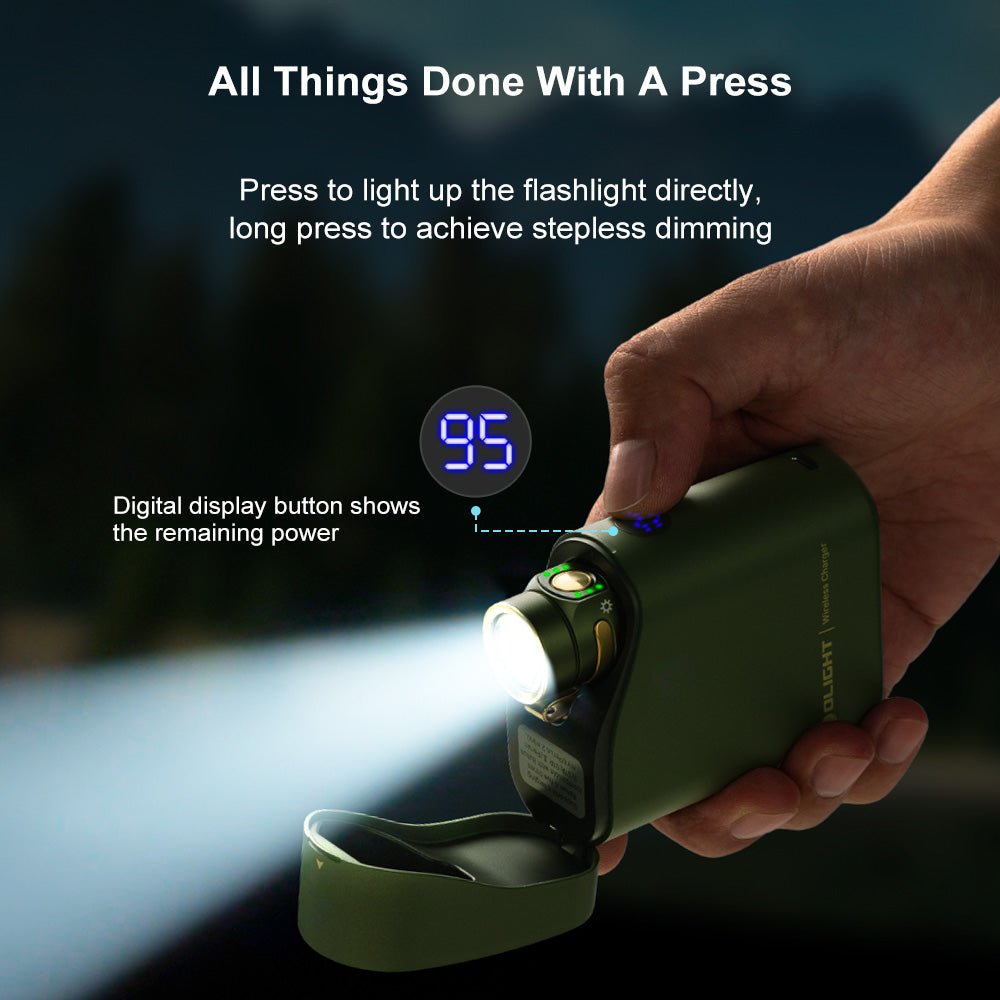 Baton 4 Premium w/ Recharging Case - Powerful EDC Flashlight 1300 Lumens - Meridian EDC | Laserworks - Baton 4 Premium w/ Recharging Case - Powerful EDC Flashlight 1300 Lumens