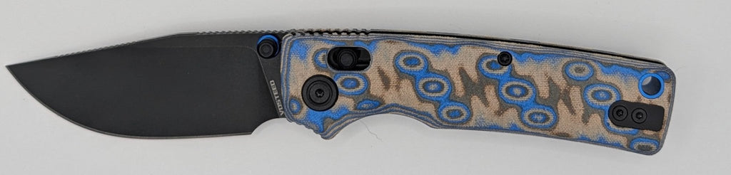 Combo -Vosteed Porcupine Modswap Knife with handle kit (blue) - Meridian EDC | Laserworks - Combo -Vosteed Porcupine Modswap Knife with handle kit (blue)