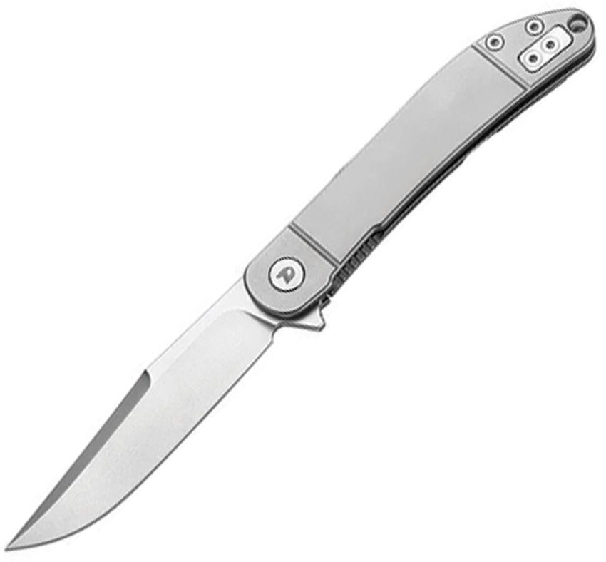 Dreamtech - Framelock Gray Ti - Meridian EDC | Laserworks - Dreamtech - Framelock Gray Ti