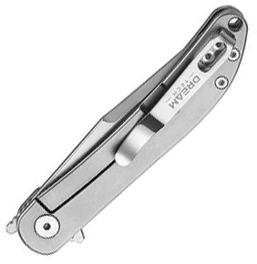 Dreamtech - Framelock Gray Ti - Meridian EDC | Laserworks - Dreamtech - Framelock Gray Ti