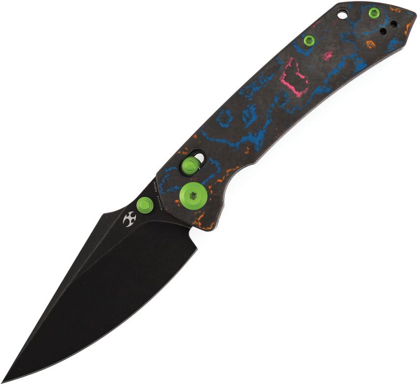 Kansept - Fenrir Crossbar Lock 80s CF - Meridian EDC | Laserworks - Kansept - Fenrir Crossbar Lock 80s CF