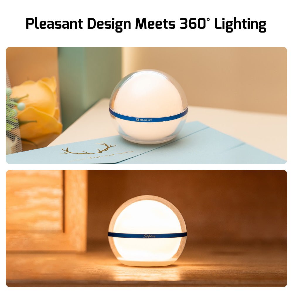 O Light RGB Sphere Ambient Light with App Control - Meridian EDC | Laserworks - O Light RGB Sphere Ambient Light with App Control