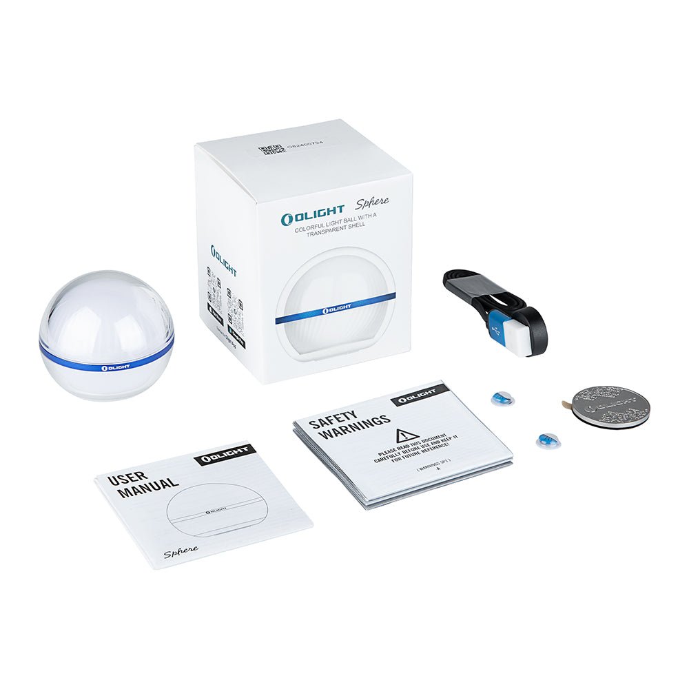 O Light RGB Sphere Ambient Light with App Control - Meridian EDC | Laserworks - O Light RGB Sphere Ambient Light with App Control