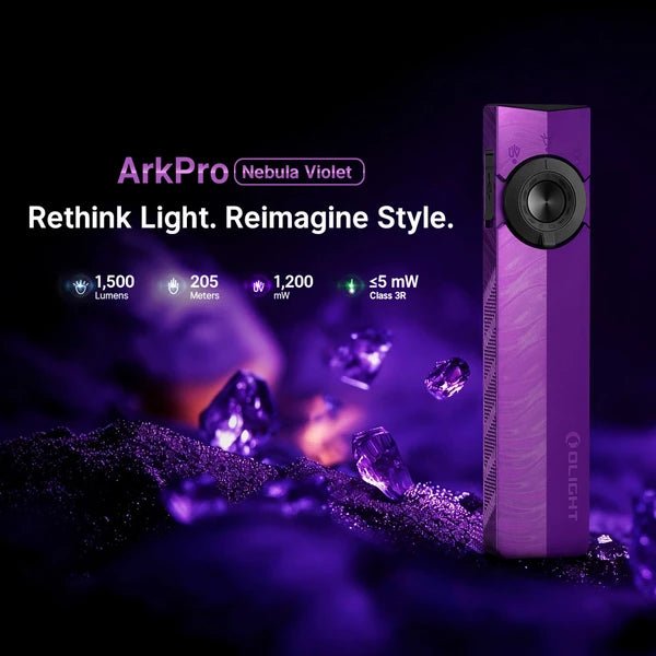 Olight ArkPro Nebula - Meridian EDC | Laserworks - Olight ArkPro Nebula