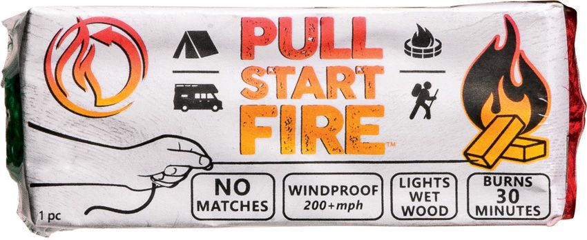 Pull start fire - Meridian EDC | Laserworks - Pull start fire