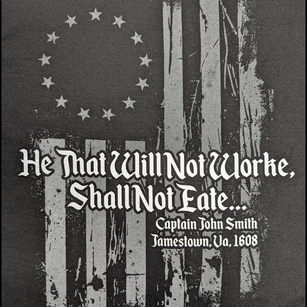 The "Founders & Frontier" Premium Graphic Tee - Meridian EDC | Laserworks - Back