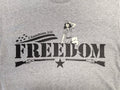 The "Freedom & Faith" Premium Graphic Tee - Meridian EDC | Laserworks - Front