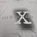 The "Gen X State of Mind" Premium Graphic Tee - Meridian EDC | Laserworks - Gray t-shirt with a graphic design on a hanger