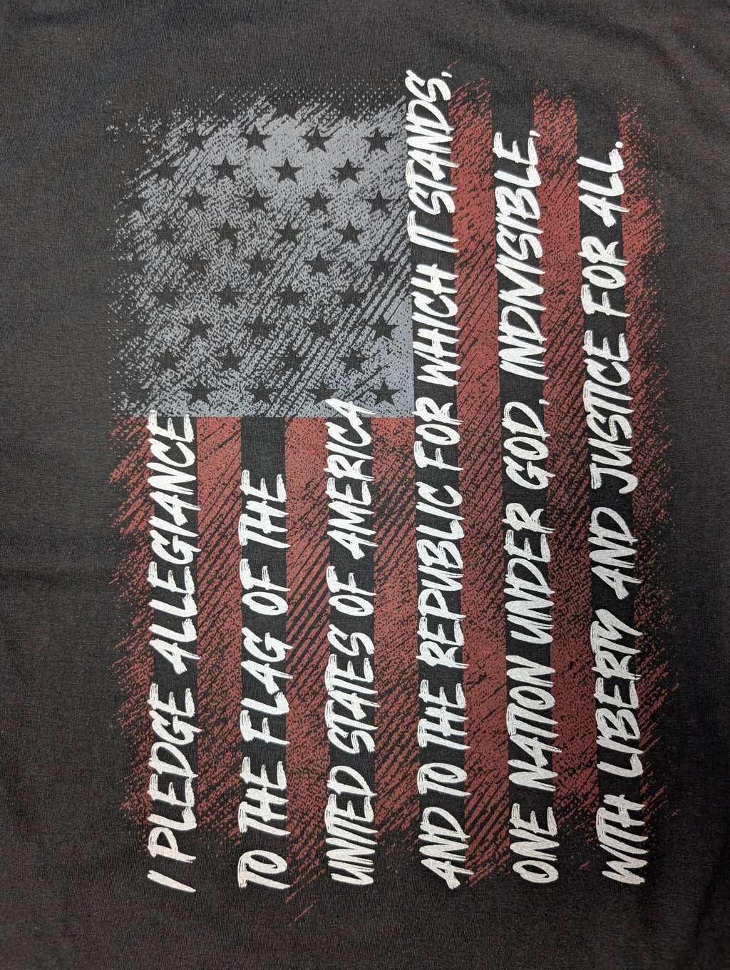 The "Pledge of Allegiance" Premium Graphic Tee - Meridian EDC | Laserworks - The "Pledge of Allegiance" Premium Graphic Tee