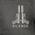 The "Quiet Comfort" Premium Graphic Tee - Meridian EDC | Laserworks - Front Design